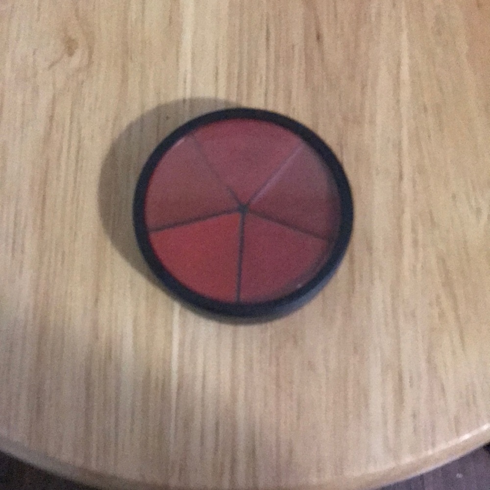 5 color lipstick wheel